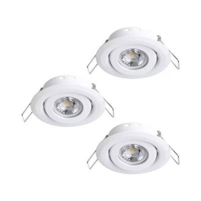 Sada kulatých zapuštěných LED svítidel SALICETO MINI-PUCK 1 Sada kulatých zapuštěných LED svítidel SALICETO MINI-PUCK 1