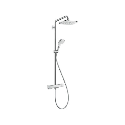 Sprchový systém Croma E 280 Eco, rozteč otvorů: 15 cm, chrom - Sprchový systém Croma E 280 Eco, rozteč otvorů: 15 cm, chrom -