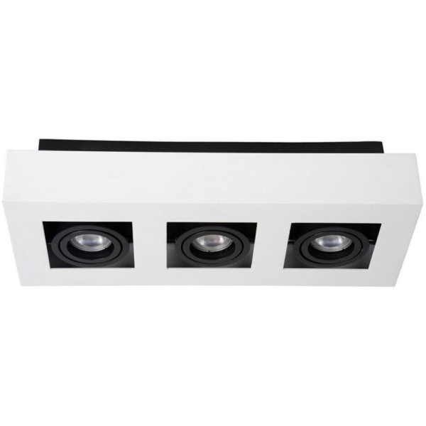 Stropní bodové svítidlo Xirax, 15 W, 36 x 14 x 8,8 cm, bílé, GU10