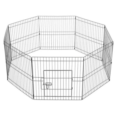 Venkovní výběh pro mazlíčky 591650 black