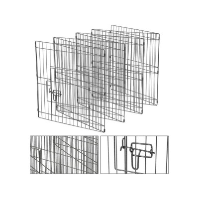 Venkovní výběh pro mazlíčky 591650 black