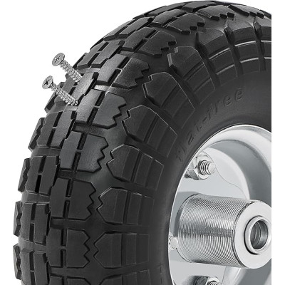 Pneumatiky na trakař/kolečko 591292 black, 4 ks, PU kola - N Pneumatiky na trakař/kolečko 591292 black, 4 ks, PU kola - N