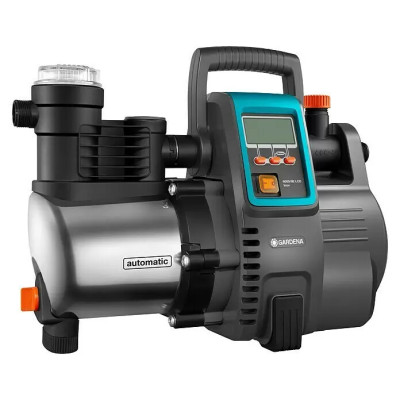 Zavlažovací čerpadlo GARDENA Home & Garden Automat 6000/6 LCD nerez, 1 300 W, max. průtok: 6 000 l/h - A