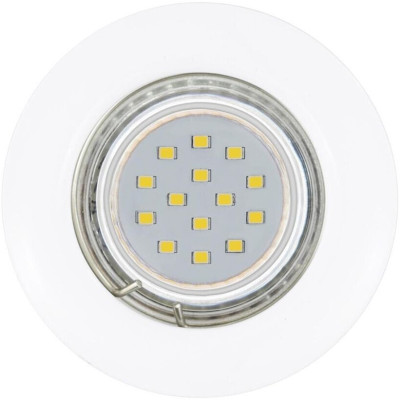 Sada zapuštěných LED svítidel, 9 W, bílá, 3 ks, teplá bílá, IP20 - N