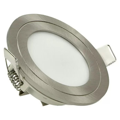 Sada zapuštěných LED světel, 9 W, matný nikl, teplá bílá - N Sada zapuštěných LED světel, 9 W, matný nikl, teplá bílá - N