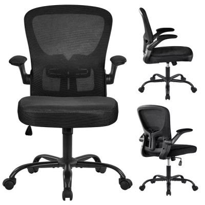Kancelářská židle 592590 black, otočná židle, ergonomická - A Kancelářská židle 592590 black, otočná židle, ergonomická - A