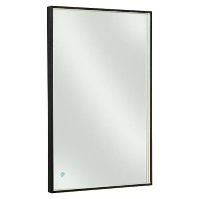 Vysoce kvalitní zrcadlo Light Mirror Noir, 100 x 68 cm, černé - A Vysoce kvalitní zrcadlo Light Mirror Noir, 100 x 68 cm, černé - A