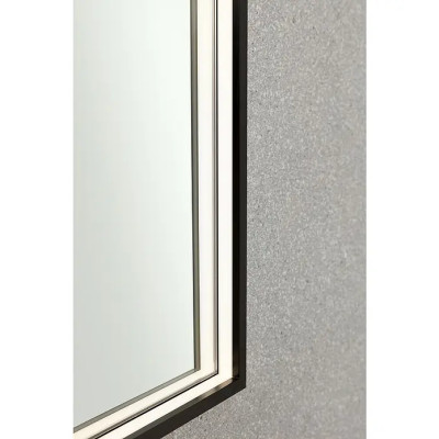 Vysoce kvalitní zrcadlo Light Mirror Noir, 100 x 68 cm, černé - A Vysoce kvalitní zrcadlo Light Mirror Noir, 100 x 68 cm, černé - A