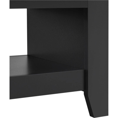 Výškově nastavitelný konferenční stolek 613522 black, odkládací stolek, stolek ze dřeva, černý - B Výškově nastavitelný konferenční stolek 613522 black, odkládací stolek, stolek ze dřeva, černý - B