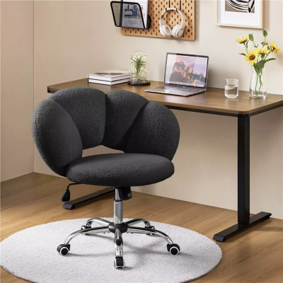 Kancelářská židle 592871 black, otočná - N
