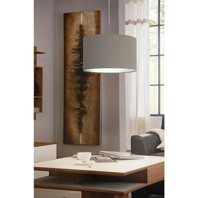 Kulaté závěsné světlo Pasteri, průměr: 380 mm, barva stínidla: Taupe - N Kulaté závěsné světlo Pasteri, průměr: 380 mm, barva stínidla: Taupe - N