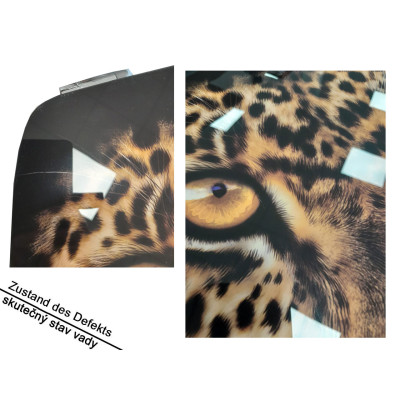 Záchodové prkénko s leopardím vzorem, MDF, vícebarevné, s tlumeným zavíráním - B Záchodové prkénko s leopardím vzorem, MDF, vícebarevné, s tlumeným zavíráním - B