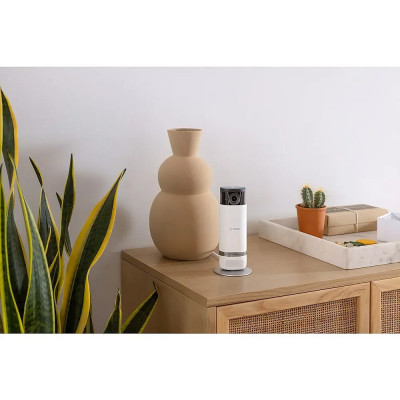 Vnitřní kamera BOSCH Smart Home Eyes II, 160 x 72 x 160 mm, 1 920 x 1 080 pixelů (Full HD), bezdrátový dosah: 0 m - 99 m - A Vnitřní kamera BOSCH Smart Home Eyes II, 160 x 72 x 160 mm, 1 920 x 1 080 pixelů (Full HD), bezdrátový dosah: 0 m - 99 m - A