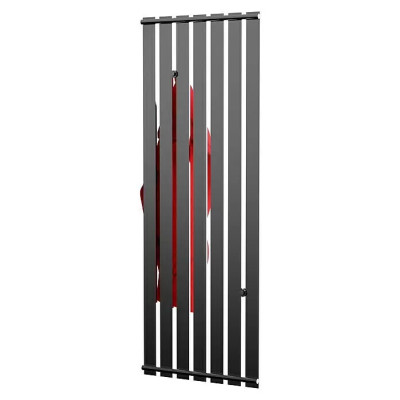 Designový radiátor Tokio, 55 x 150 cm, chromový efekt - B Designový radiátor Tokio, 55 x 150 cm, chromový efekt - B