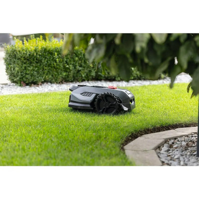 Robotická sekačka SCHEPPACH BRMR300, 300 m², šířka sečení: 16 cm, indukční navigace, ohraničující vodič - A Robotická sekačka SCHEPPACH BRMR300, 300 m², šířka sečení: 16 cm, indukční navigace, ohraničující vodič - A