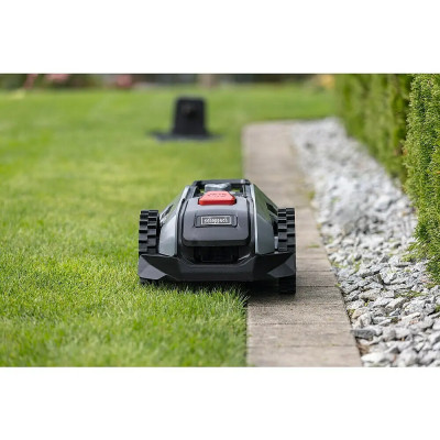 Robotická sekačka SCHEPPACH BRMR300, 300 m², šířka sečení: 16 cm, indukční navigace, ohraničující vodič - A Robotická sekačka SCHEPPACH BRMR300, 300 m², šířka sečení: 16 cm, indukční navigace, ohraničující vodič - A
