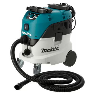 Elektrický vysavač na mokré a suché vysávání MAKITA VC4210M, 1 200 W, objem nádoby: 42 l, s vakem - A