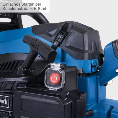 Benzínová motorová pila SCHEPPACH IXES 20V PCS56E, 2 300 W, 56 cm³, délka čepele: 51 cm, max. tloušťka větve: 47 cm - A