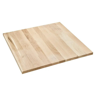 Deska stolu, dub, 70 x 70 x 2,6 cm - A