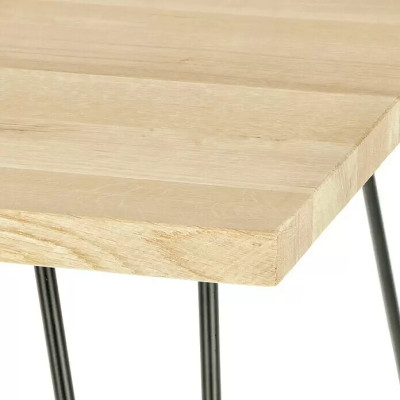 Deska stolu, dub, 70 x 70 x 2,6 cm - A