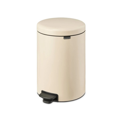 Pedálový koš NewIcon, 20 l, béžová - A