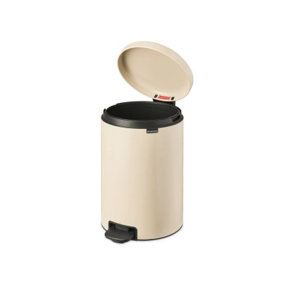Pedálový koš NewIcon, 20 l, béžová - A