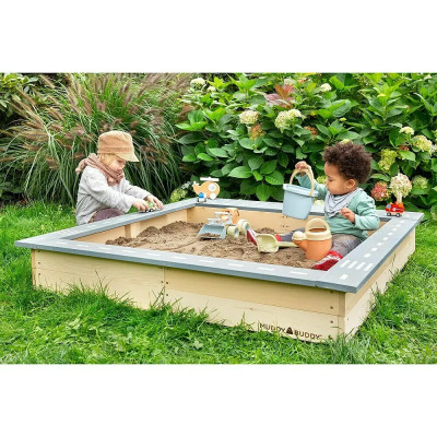 Pískoviště Highway Hero od MUDDY BUDDY, 135 x 125 x 20 cm, dřevo - B Pískoviště Highway Hero od MUDDY BUDDY, 135 x 125 x 20 cm, dřevo - B