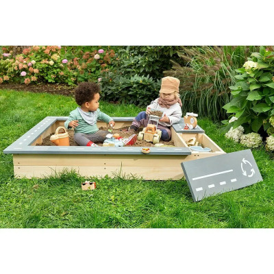Pískoviště Highway Hero od MUDDY BUDDY, 135 x 125 x 20 cm, dřevo - B Pískoviště Highway Hero od MUDDY BUDDY, 135 x 125 x 20 cm, dřevo - B
