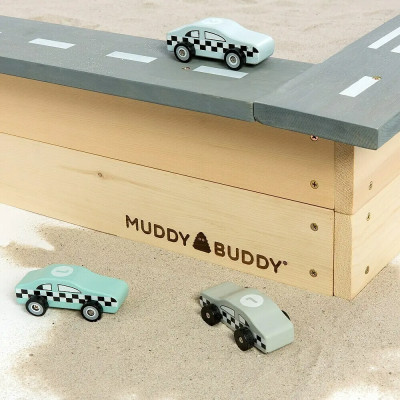 Pískoviště Highway Hero od MUDDY BUDDY, 135 x 125 x 20 cm, dřevo - B Pískoviště Highway Hero od MUDDY BUDDY, 135 x 125 x 20 cm, dřevo - B