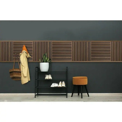 Akustický panel FibroTech, olejovaný dub, 520 x 520 x 22 mm, počet panelů: 2 ks - B Akustický panel FibroTech, olejovaný dub, 520 x 520 x 22 mm, počet panelů: 2 ks - B
