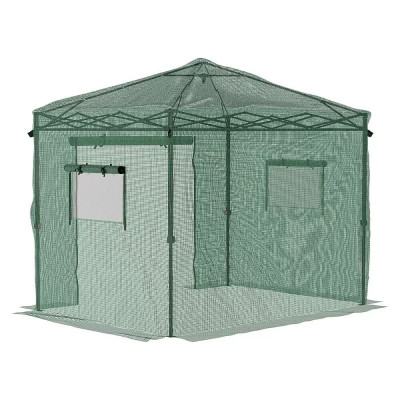 Skleník Pop-Up fólie, 240 x 180 x 245 cm, kov, plast - A