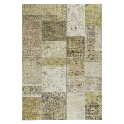 Koberec s krátkým vlasem Prima, béžová/žlutá, 150 x 80 cm, 100% polyester - N Koberec s krátkým vlasem Prima, béžová/žlutá, 150 x 80 cm, 100% polyester - N