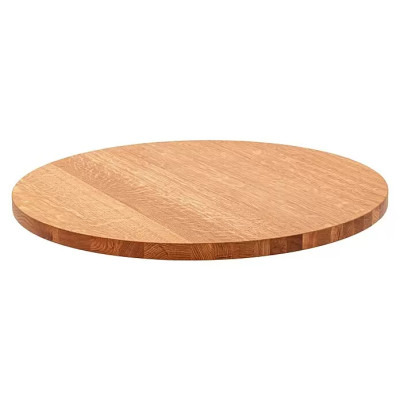 Stolní deska Select, průměr: 100 cm, tloušťka: 4 cm, dub - N Stolní deska Select, průměr: 100 cm, tloušťka: 4 cm, dub - N