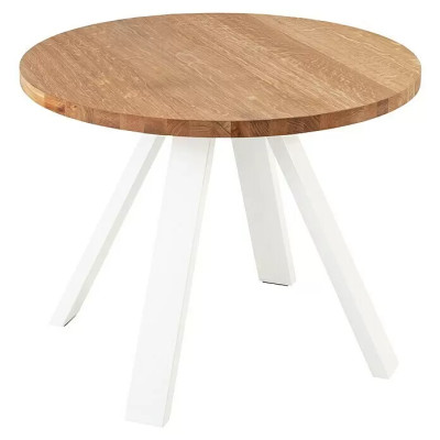 Stolní deska Select, průměr: 100 cm, tloušťka: 4 cm, dub - N Stolní deska Select, průměr: 100 cm, tloušťka: 4 cm, dub - N