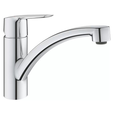 Kuchyňská baterie GROHE QuickFix Start, výška: 23 cm, chrom, lesklý povrch, rozsah otáčení: 140 ° - A
