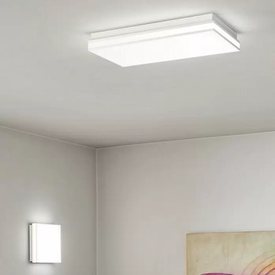 Stropní LED světlo, 60 x 30 x 8,6 cm, bílá, vícebarevná - A Stropní LED světlo, 60 x 30 x 8,6 cm, bílá, vícebarevná - A