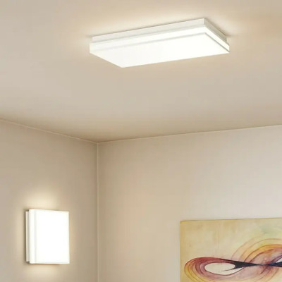 Stropní LED světlo, 60 x 30 x 8,6 cm, bílá, vícebarevná - A Stropní LED světlo, 60 x 30 x 8,6 cm, bílá, vícebarevná - A