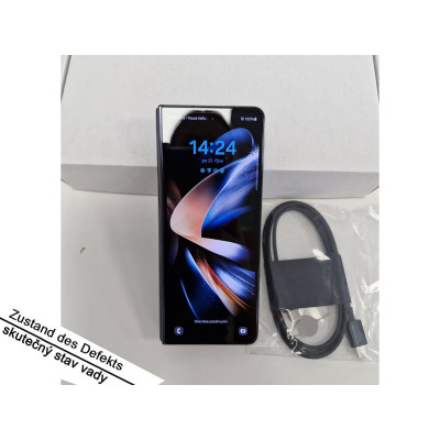 Chytrý telefon SAMSUNG Galaxy Z Fold4 (SM-F936BZKBEUB), 12/256 GB, 2176×1812 Dynamic AMOLED 2X, černý - A Chytrý telefon SAMSUNG Galaxy Z Fold4 (SM-F936BZKBEUB), 12/256 GB, 2176×1812 Dynamic AMOLED 2X, černý - A