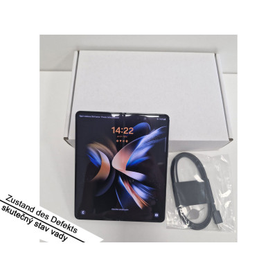 Chytrý telefon SAMSUNG Galaxy Z Fold4 (SM-F936BZKBEUB), 12/256 GB, 2176×1812 Dynamic AMOLED 2X, černý - A Chytrý telefon SAMSUNG Galaxy Z Fold4 (SM-F936BZKBEUB), 12/256 GB, 2176×1812 Dynamic AMOLED 2X, černý - A