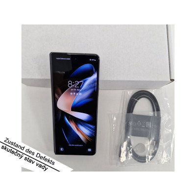 Chytrý telefon SAMSUNG Galaxy Z Fold4 (SM-F936BZKBEUB), 12/256 GB, 2176×1812 Dynamic AMOLED 2X, černý - A Chytrý telefon SAMSUNG Galaxy Z Fold4 (SM-F936BZKBEUB), 12/256 GB, 2176×1812 Dynamic AMOLED 2X, černý - A