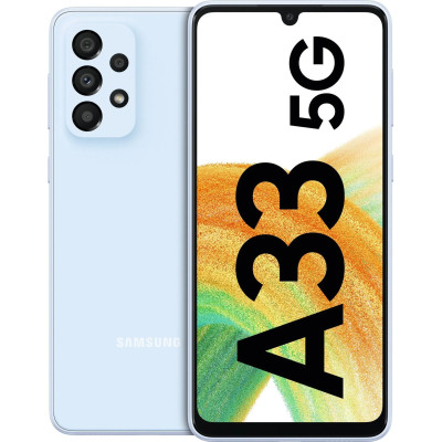 Chytrý telefon SAMSUNG Galaxy A33 5G (SM-A336BZOGEUB), 5G, 6/128 GB, oranžový - B Chytrý telefon SAMSUNG Galaxy A33 5G (SM-A336BZOGEUB), 5G, 6/128 GB, oranžový - B