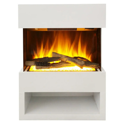 Elektrický krb Malmö, bílá, 1 500 W, 25,1 x 55,6 x 76 cm - B Elektrický krb Malmö, bílá, 1 500 W, 25,1 x 55,6 x 76 cm - B