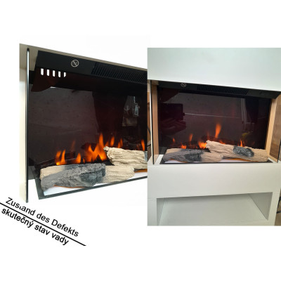 Elektrický krb Malmö, bílá, 1 500 W, 25,1 x 55,6 x 76 cm - B Elektrický krb Malmö, bílá, 1 500 W, 25,1 x 55,6 x 76 cm - B