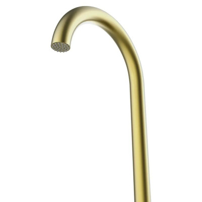 Zahradní sprcha Pool, výška: 232 cm, nerezová ocel, zlatá - A Zahradní sprcha Pool, výška: 232 cm, nerezová ocel, zlatá - A