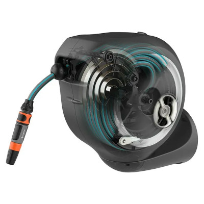 Nástěnný box na hadici GARDENA RollUp M, délka hadice: 20 m - A