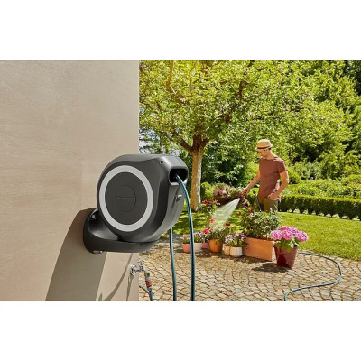 Nástěnný box na hadici GARDENA RollUp M, délka hadice: 20 m - A