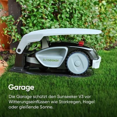 Garáž pro robotickou sekačku SUNSEEKER, 74 x 47 x 19 cm, robotická sekačka Sunseeker V3 a V3 Plus - A Garáž pro robotickou sekačku SUNSEEKER, 74 x 47 x 19 cm, robotická sekačka Sunseeker V3 a V3 Plus - A