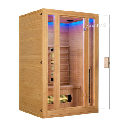 Infračervená sauna 30752 Nyborg S120V, 120 x 105 x 190 cm, dvojitá technologie, pro 2 osoby - B Infračervená sauna 30752 Nyborg S120V, 120 x 105 x 190 cm, dvojitá technologie, pro 2 osoby - B