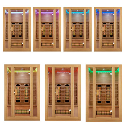 Infračervená sauna 30752 Nyborg S120V, 120 x 105 x 190 cm, dvojitá technologie, pro 2 osoby - B Infračervená sauna 30752 Nyborg S120V, 120 x 105 x 190 cm, dvojitá technologie, pro 2 osoby - B