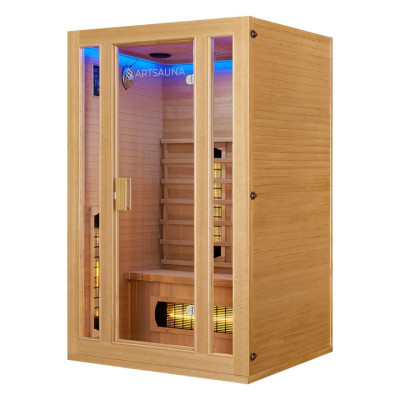 Infračervená sauna 30752 Nyborg S120V, 120 x 105 x 190 cm, dvojitá technologie, pro 2 osoby - B Infračervená sauna 30752 Nyborg S120V, 120 x 105 x 190 cm, dvojitá technologie, pro 2 osoby - B